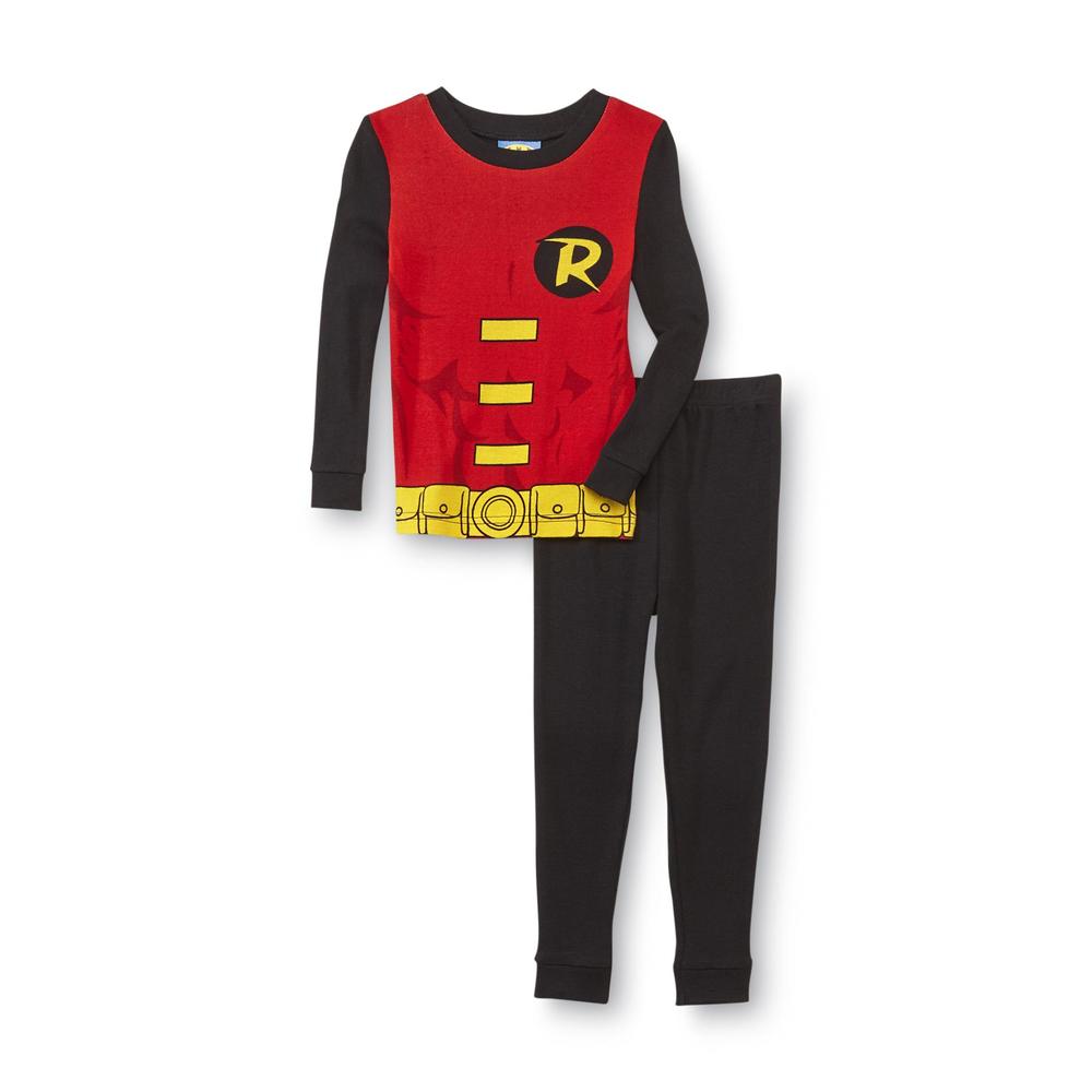 DC Comics Batman & Robin Toddler Boy's 2-Pairs Pajamas