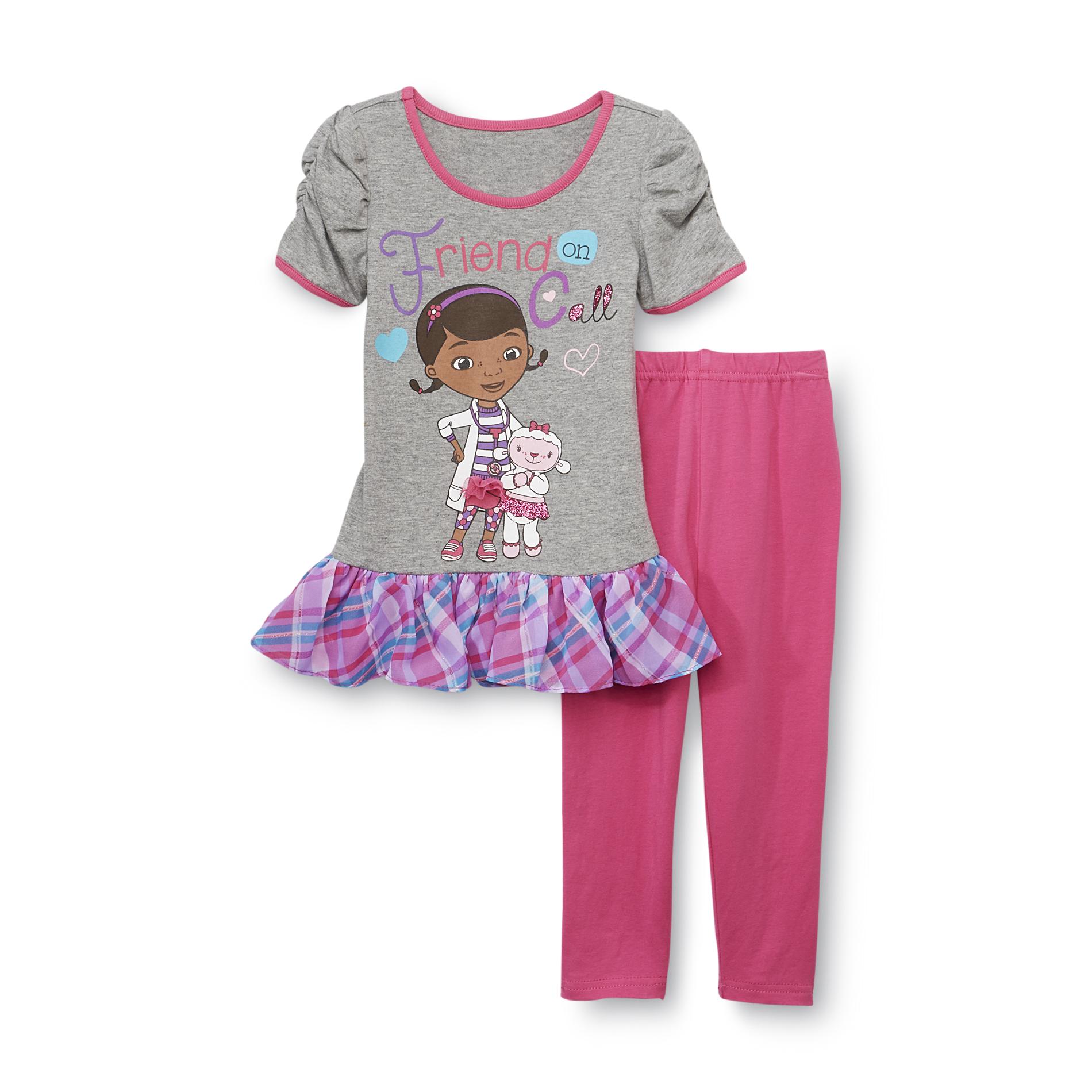 Disney Doc McStuffins Toddler Girl's Tunic & Leggings