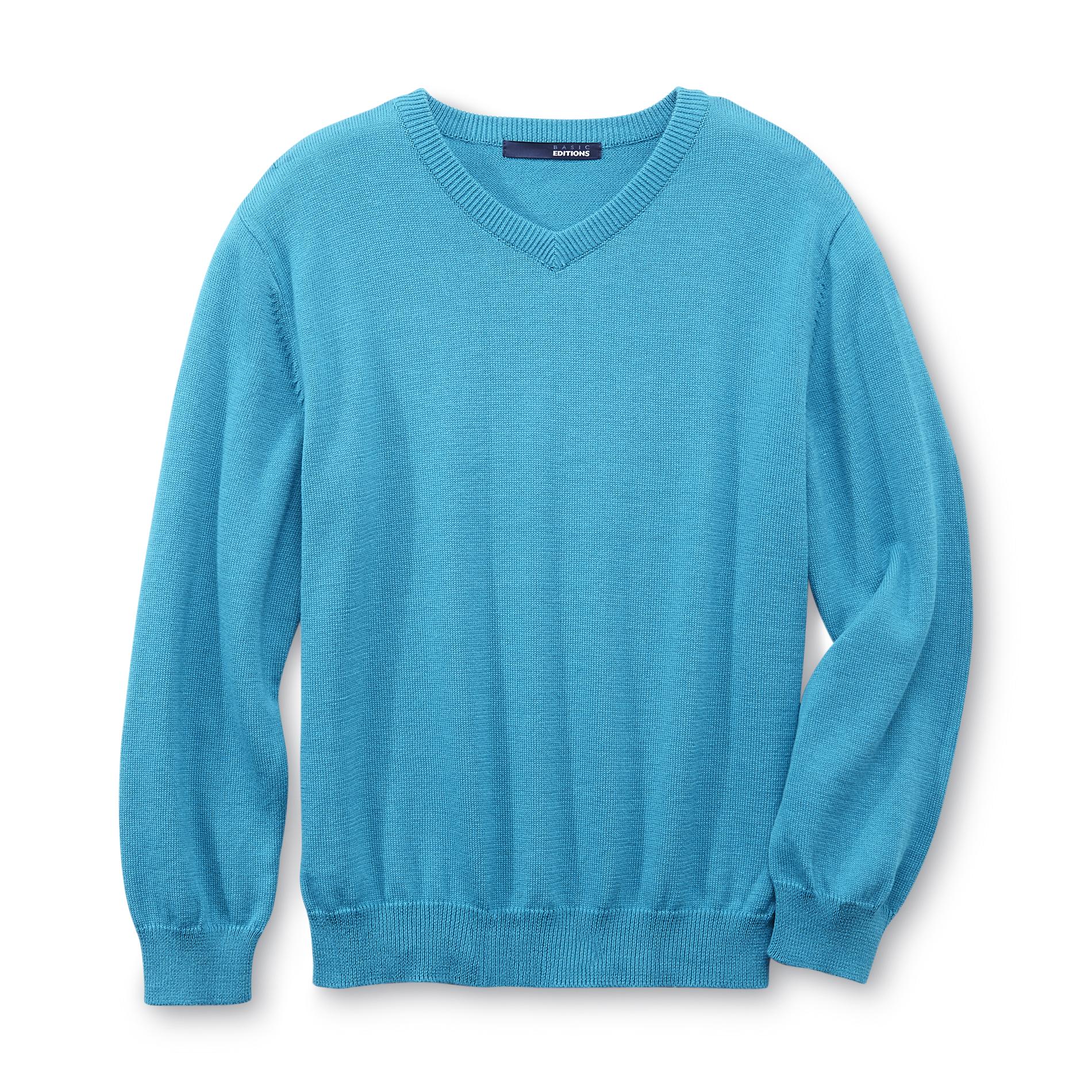 Basic Editions Boy's V-Neck Sweater