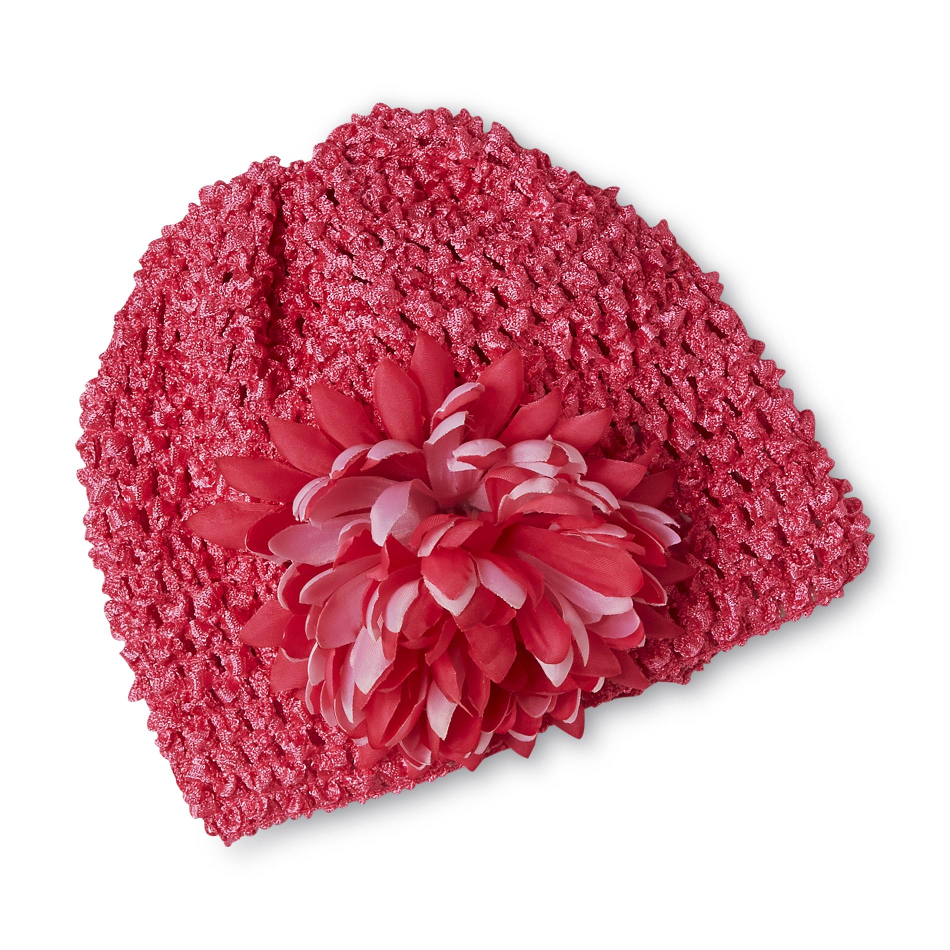 SHALOM Infant Girl's Crochet Hat