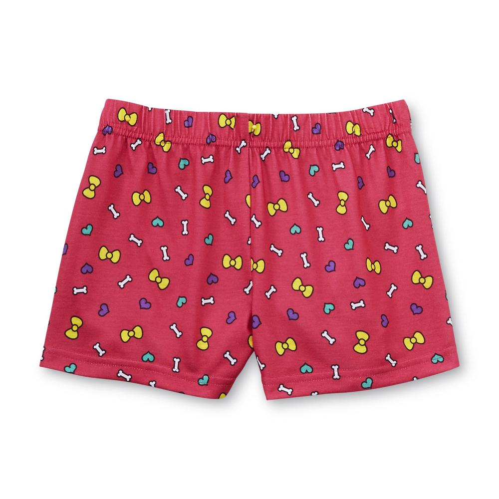 Joe Boxer Girl's Pajama Shirt  Pants & Shorts - Puppy