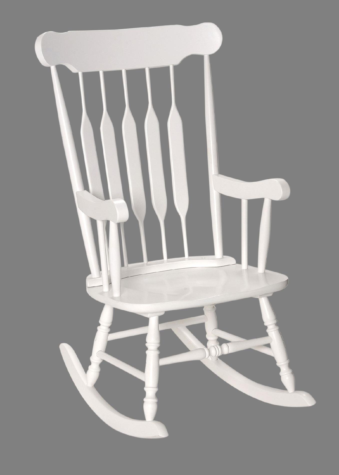 Gift Mark 3800W Adult Rocking Chair White
