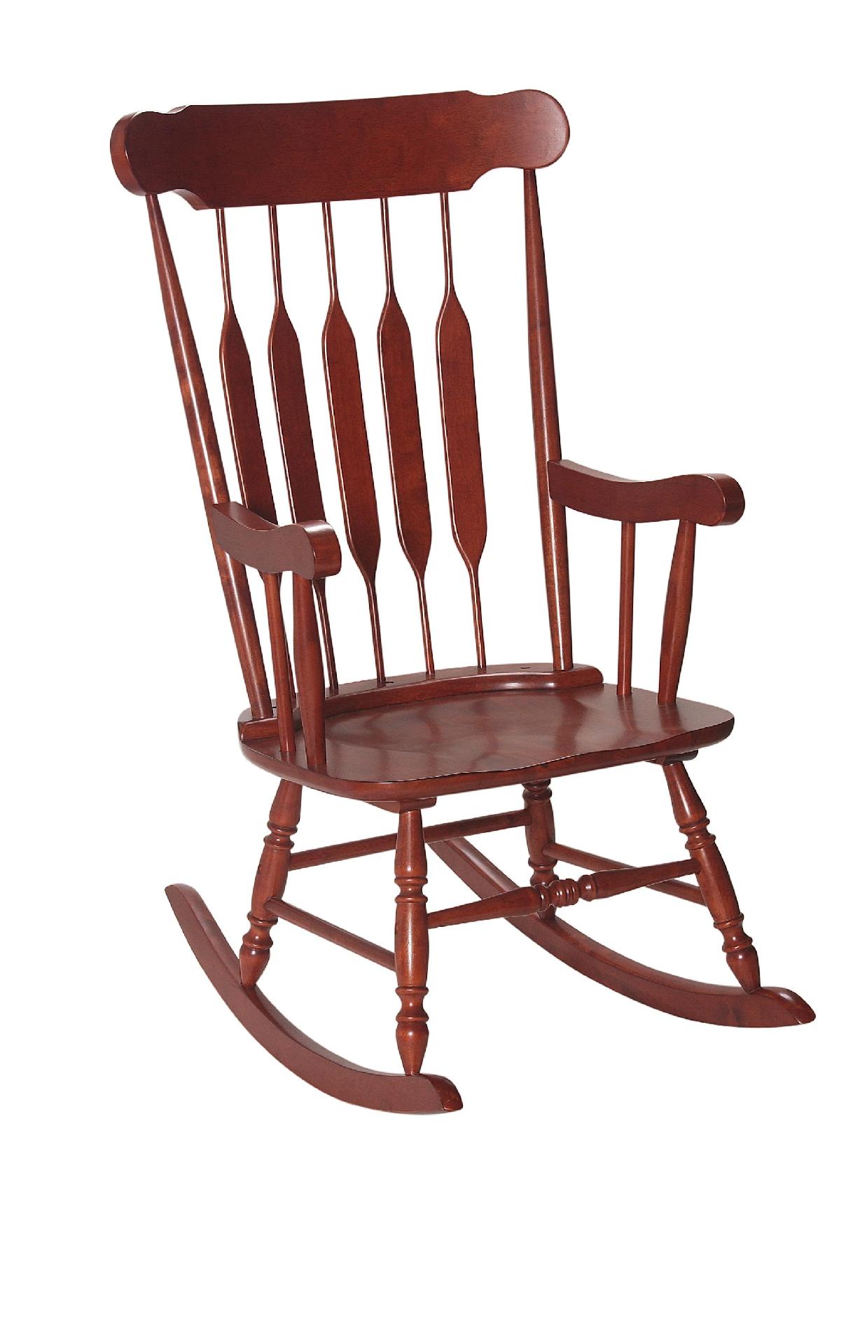 Gift Mark 3800C Adult Rocking Chair with Cherry Finish