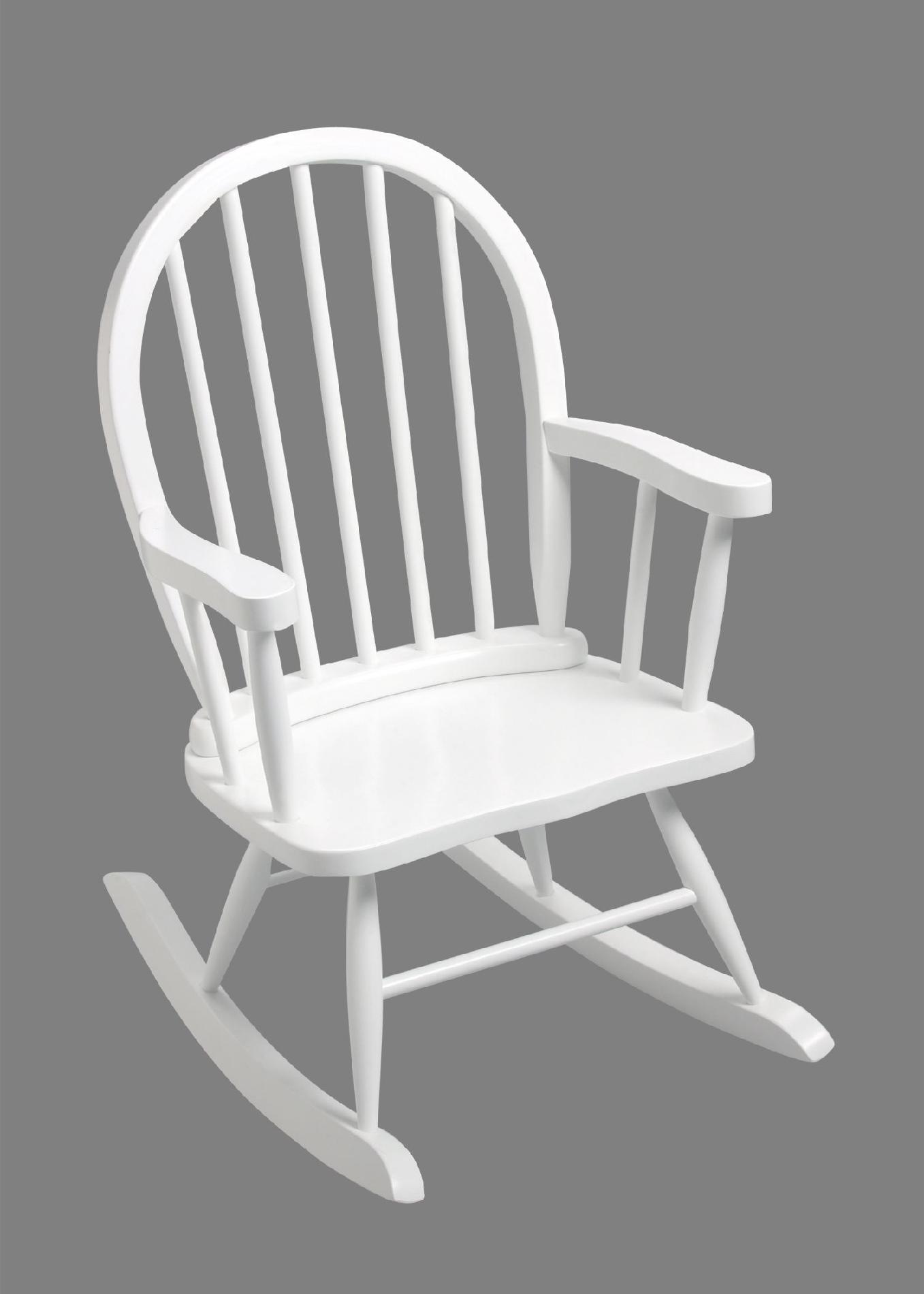 Gift Mark 3600W Windsor Rocking Chair - White