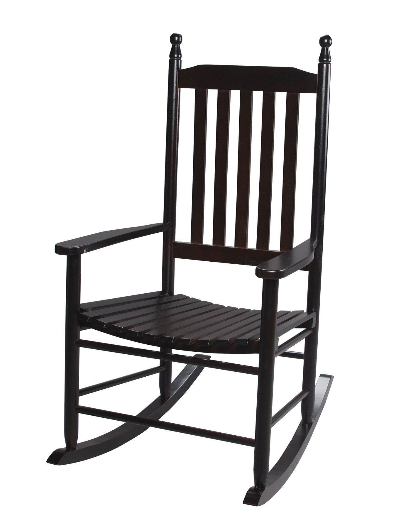 Gift Mark Adult Tall Back Rocking Chair - Espresso