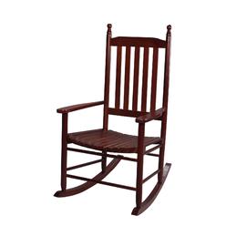 Gift Mark 3400C Adult Tall Back Rocking Chair Cherry