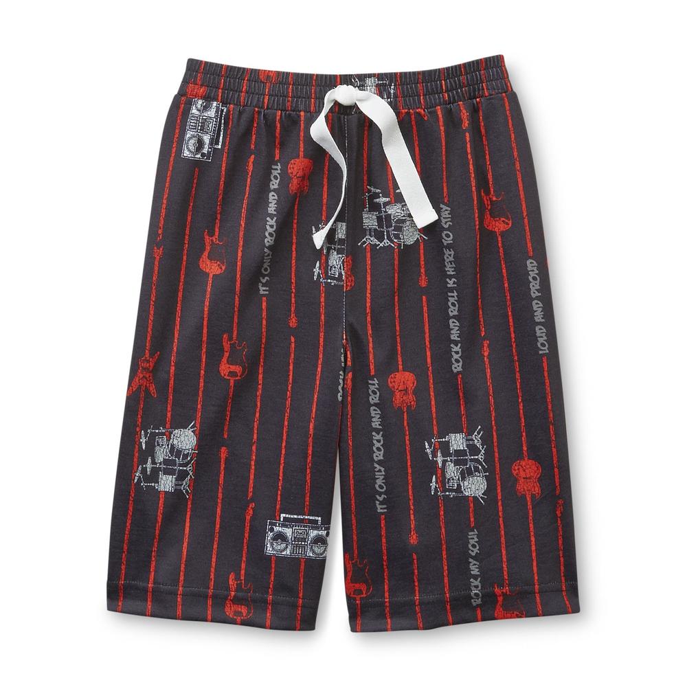 Joe Boxer Boy's Pajama Shirt & Shorts - Music