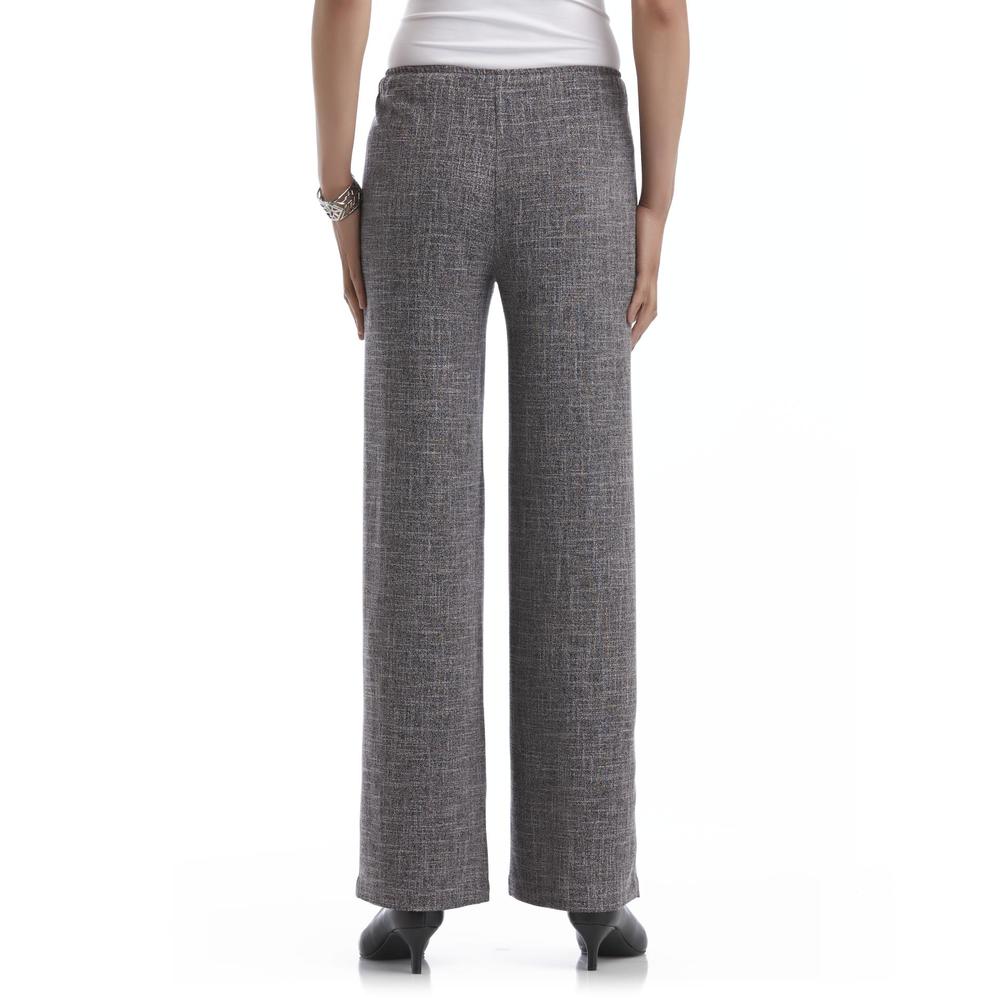 Jaclyn Smith Women's Tweed Lounge Pants