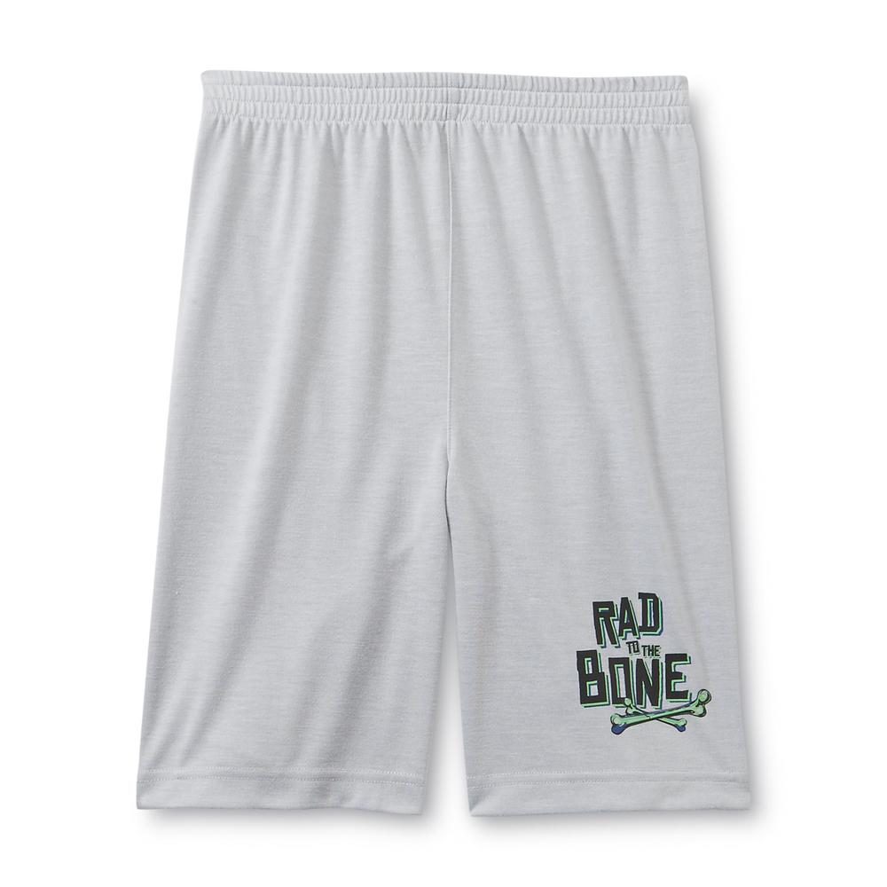 Joe Boxer Boy's Pajama T-Shirt  Pants & Shorts - Bad to the Bone