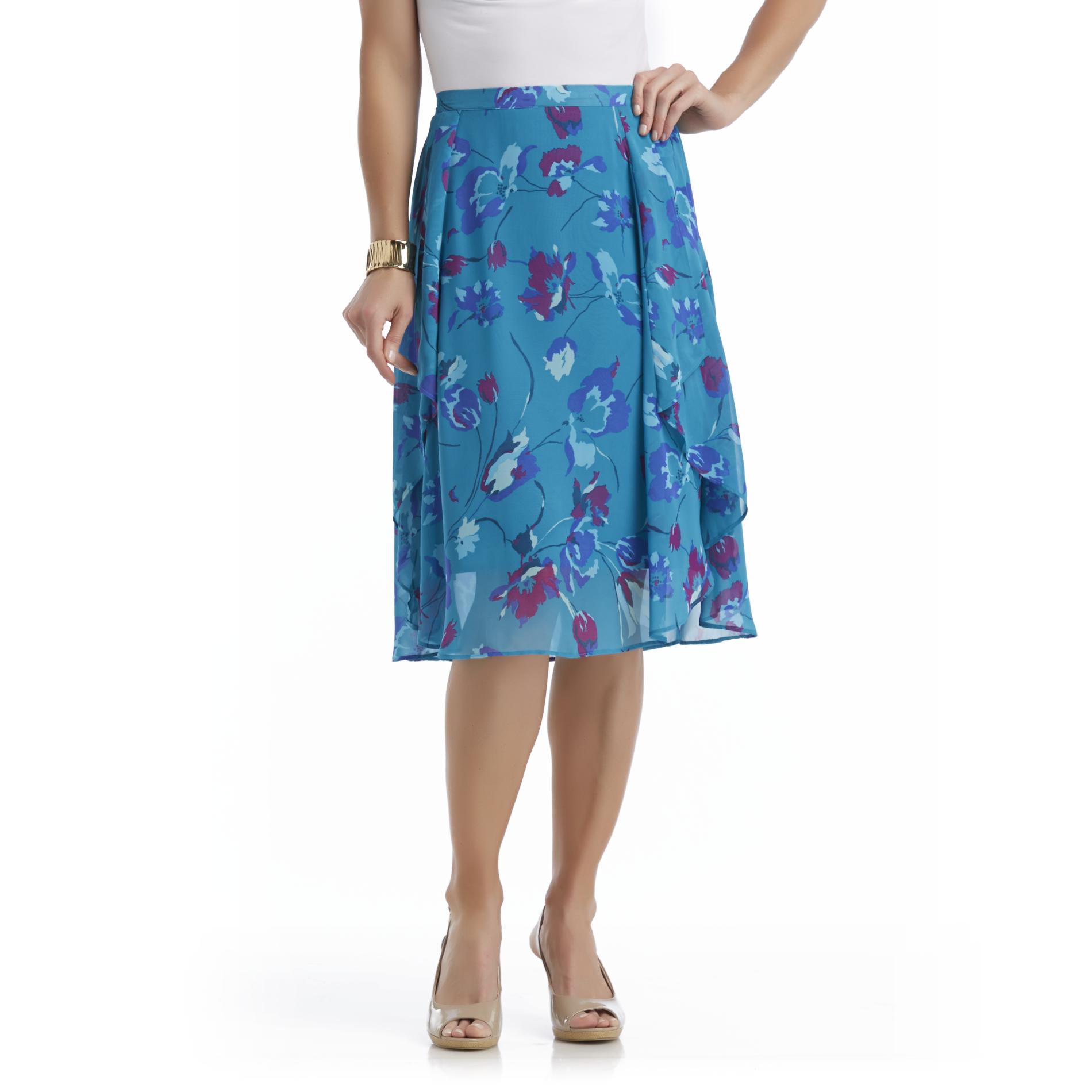 Jaclyn Smith Women's Skirt - Floral