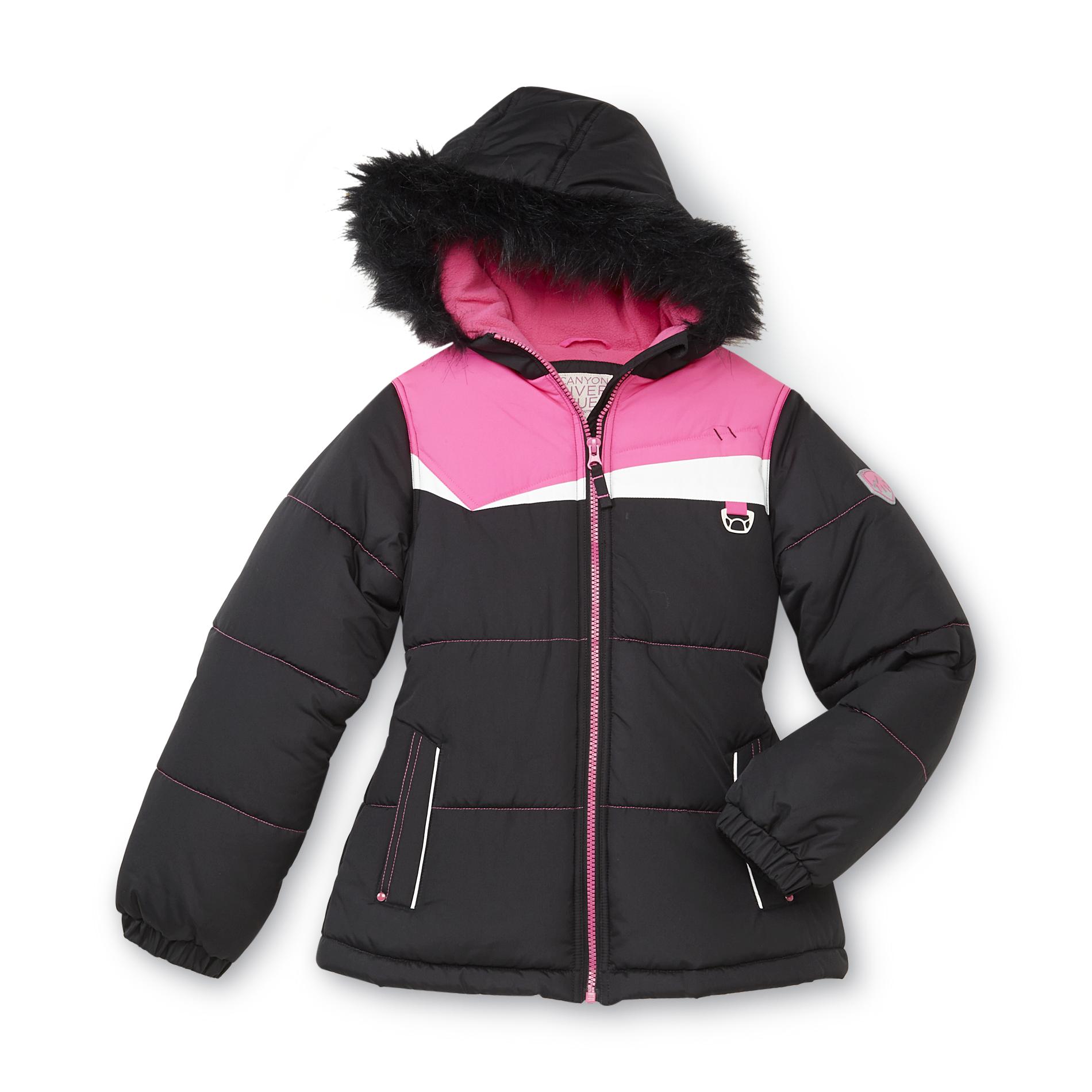 Canyon River Blues Girl's Hooded Winter Jacket