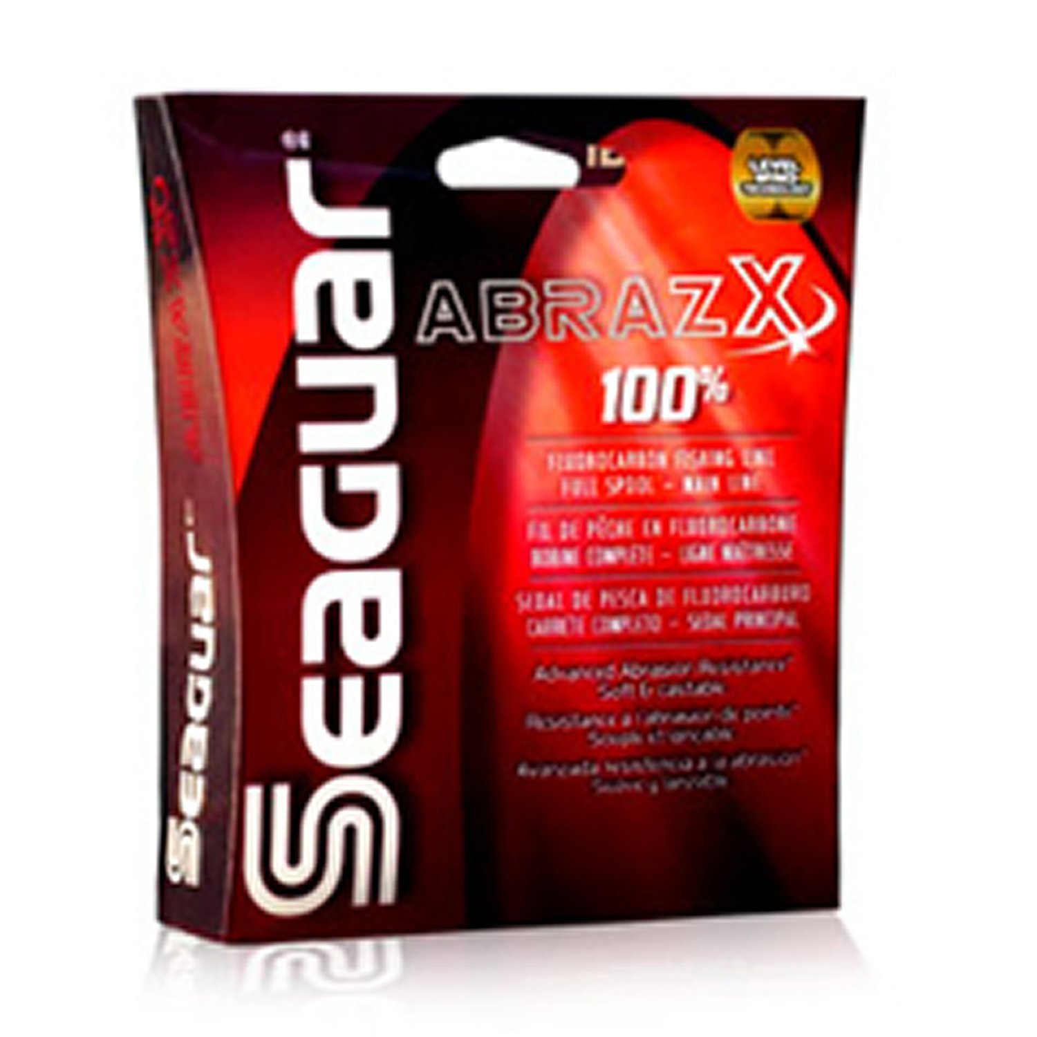 Seaguar Abrazx 100% Fluorocarbon Fishing Line     200yd 10lb 10AX200