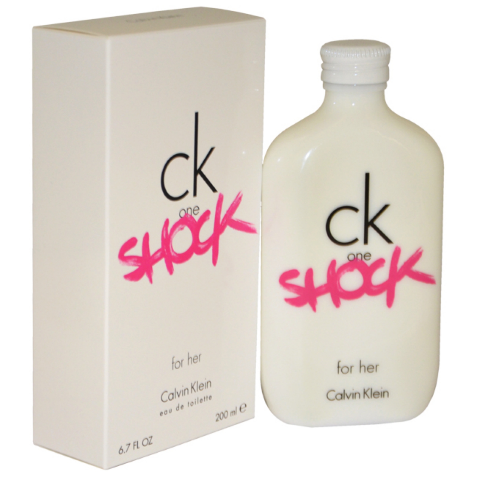 Calvin Klein CK One Shock For Her by  for Women - 6.7 oz EDT Spray