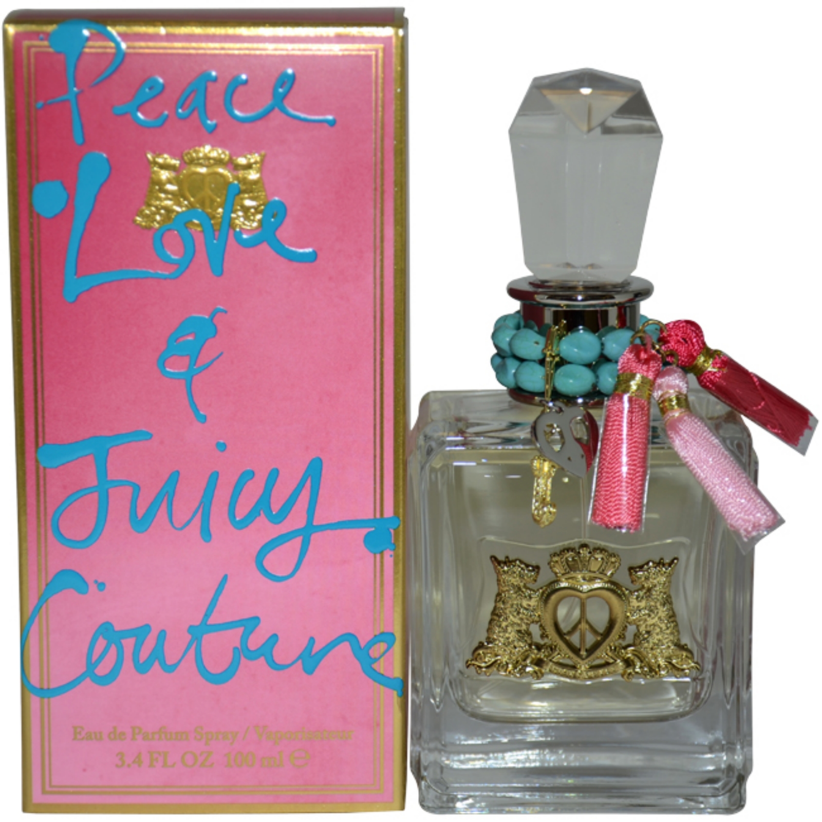Juicy Couture Peace Love &  by  for Women - 3.4 oz EDP Spray