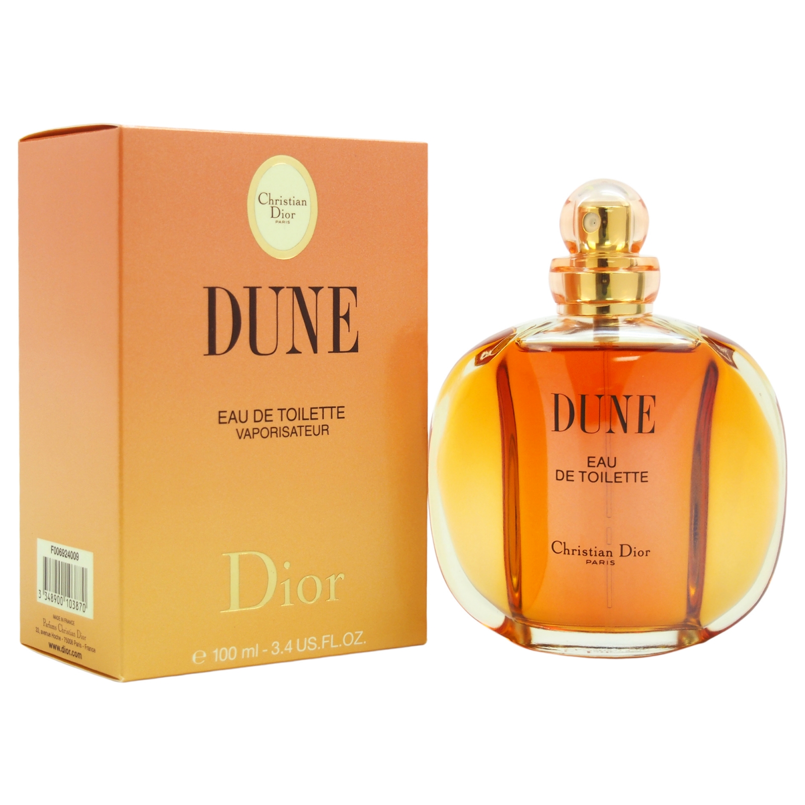Dior Dune by Christian for Women - 3.4 oz EDT Spray