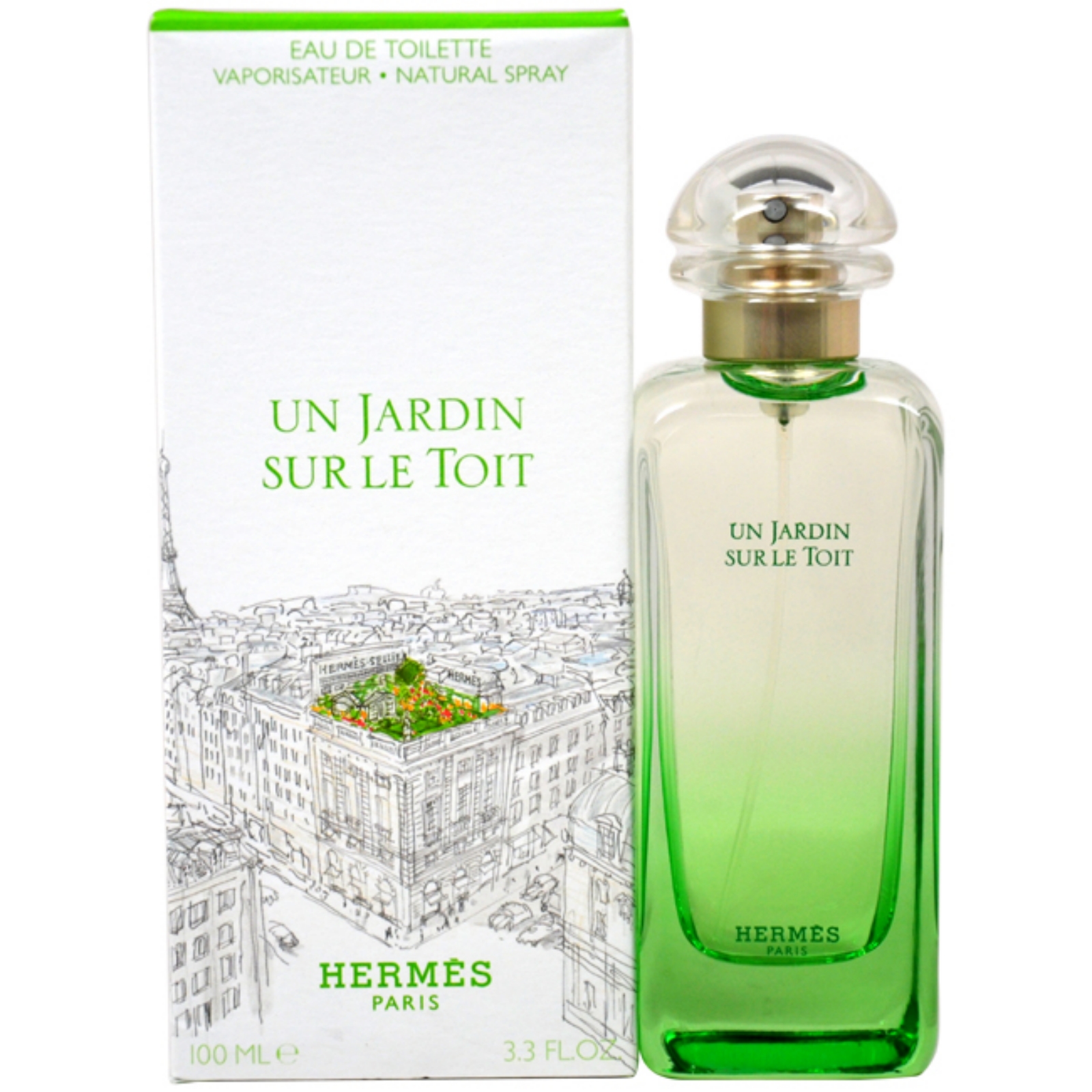 Hermes Un Jardin Sur Le Toit by  for Women - 3.3 oz EDT Spray
