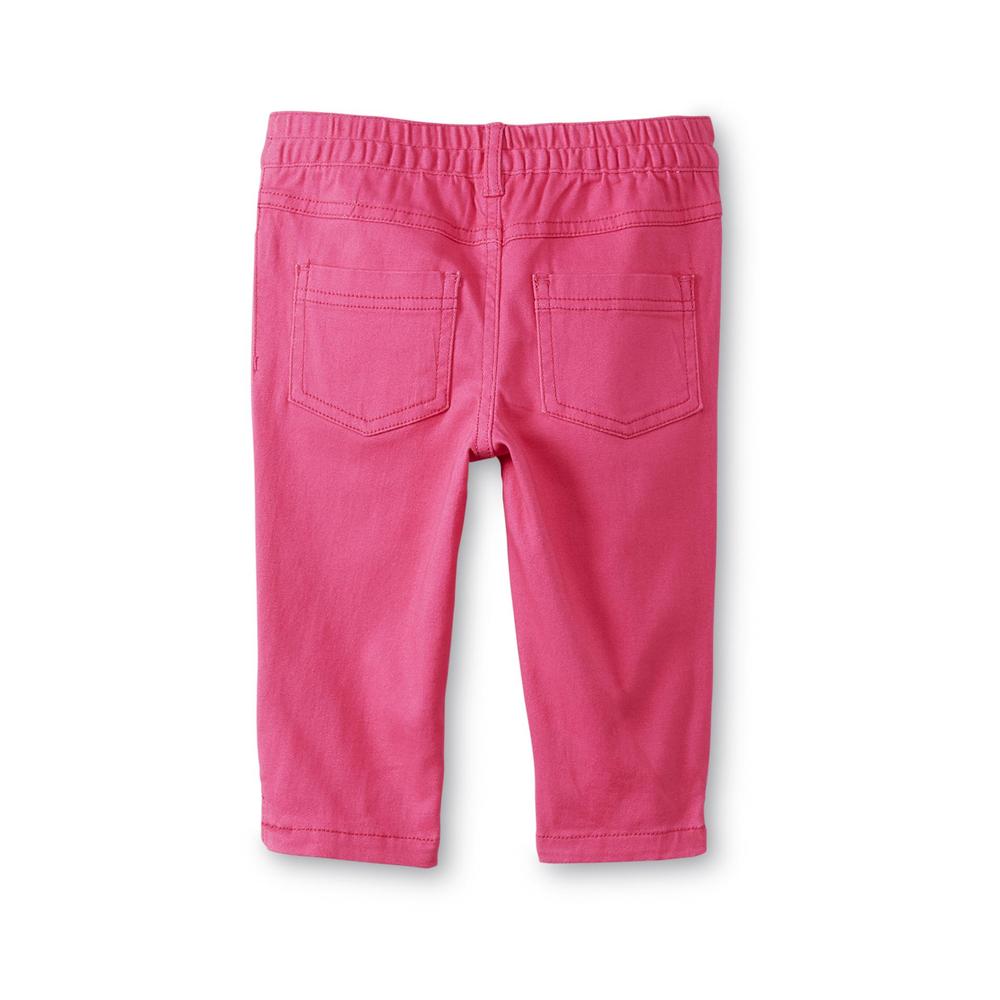 WonderKids Infant & Toddler Girl's Twill Capri Pants