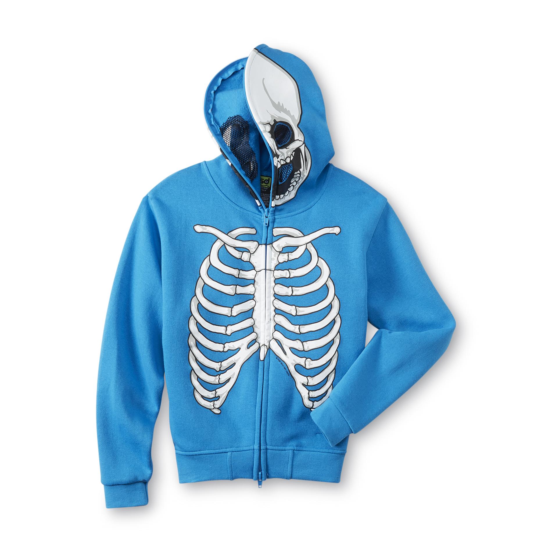 FSD Boy's Costume Hoodie Jacket - Skeleton