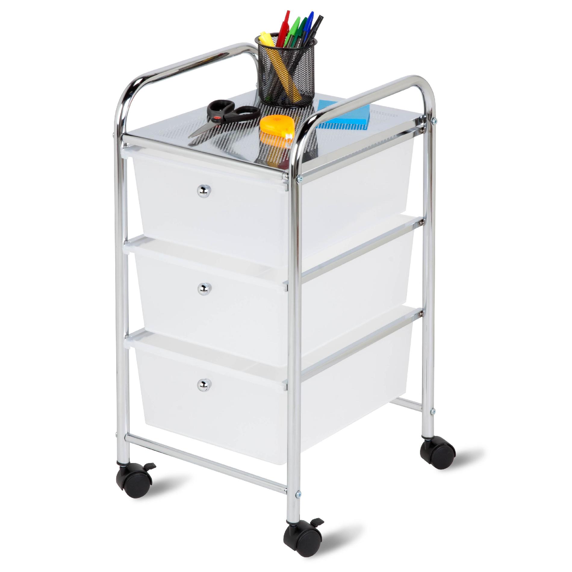 Honey Can Do 3 Drawer Rolling Cart