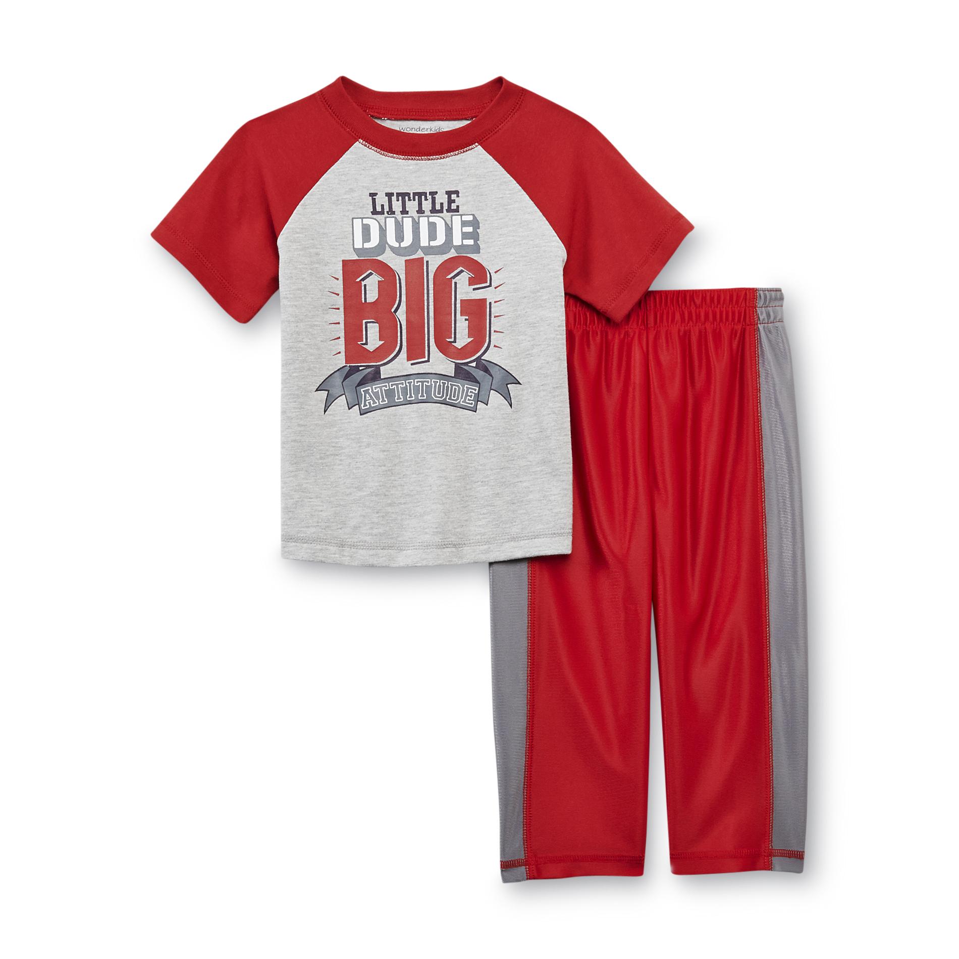 WonderKids Infant & Toddler Boy's T-Shirt & Activewear Pants