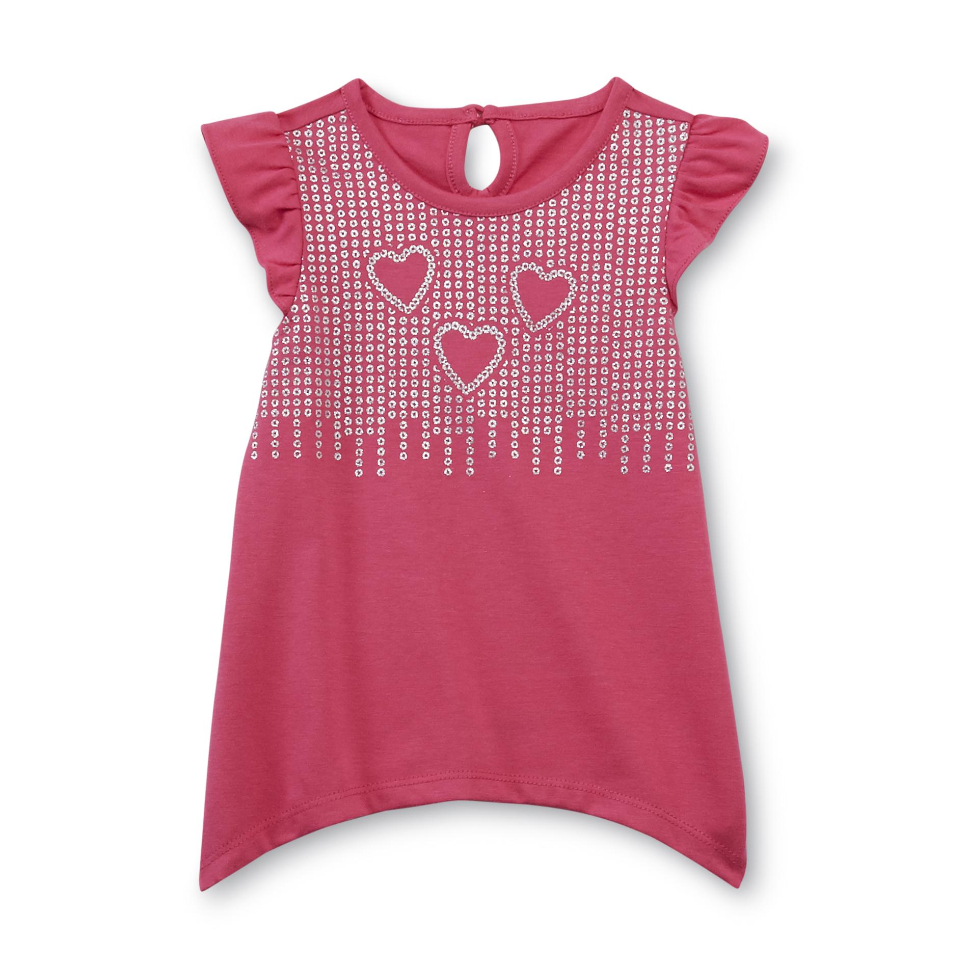 WonderKids Infant & Toddler Girl's Graphic T-Shirt - Hearts & Dots