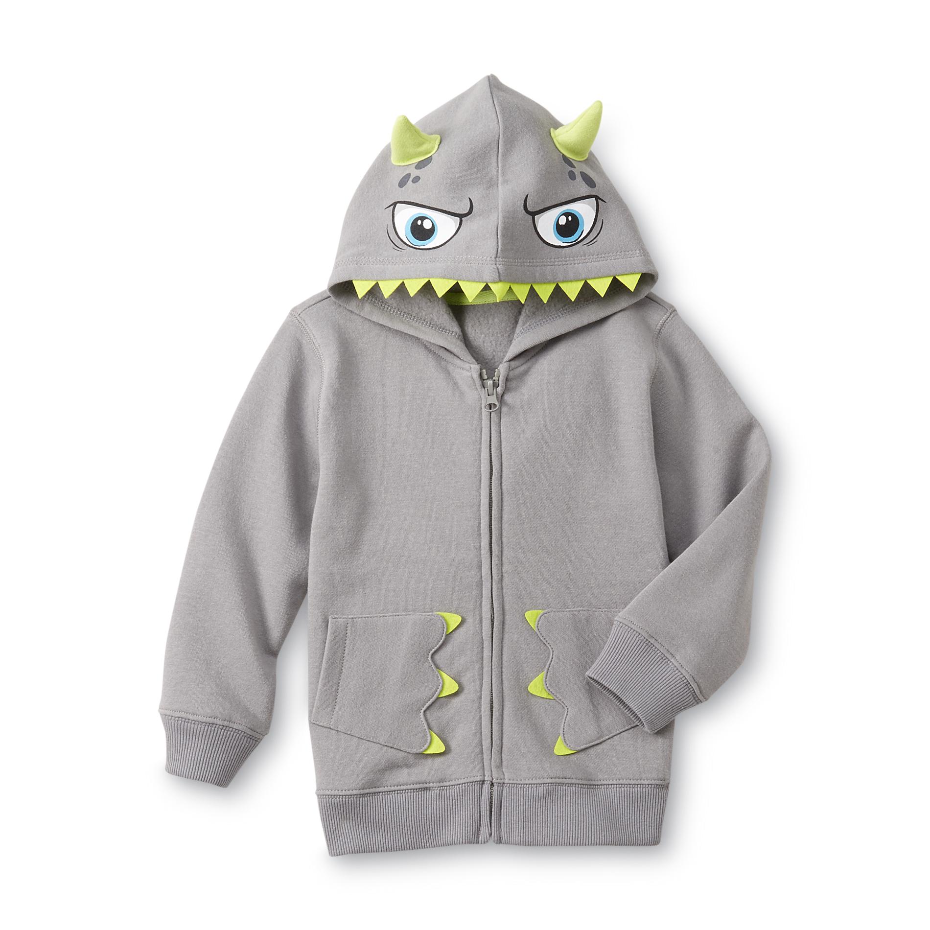 WonderKids Toddler Boy's Graphic Hoodie Jacket - Monster