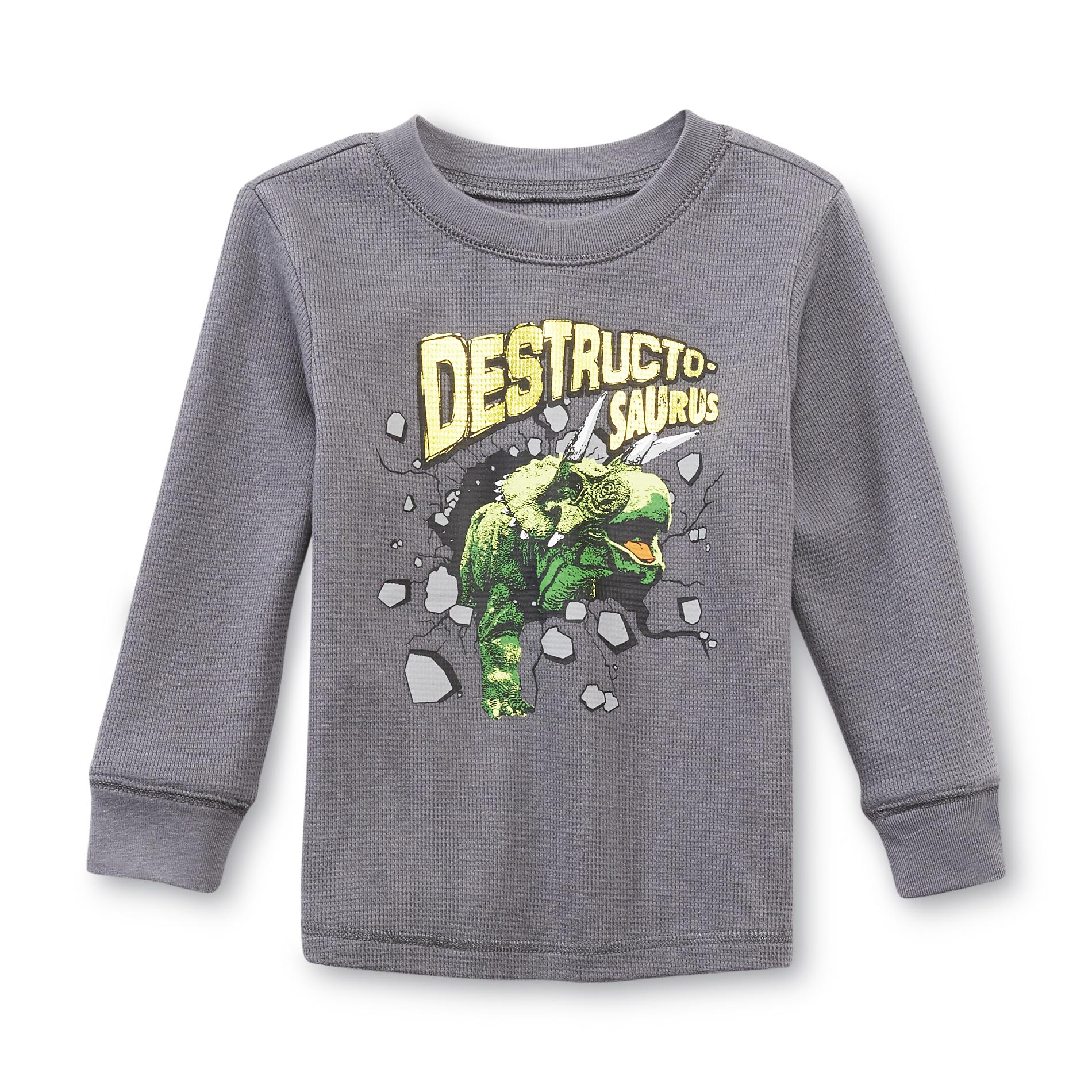 WonderKids Infant & Toddler Boy's Thermal Graphic T-Shirt - Dinosaur