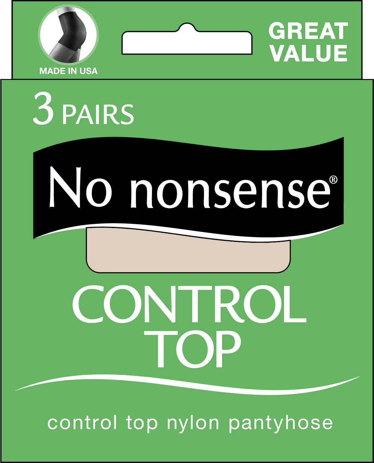 No Nonsense Women&#39;s Control Top - Multipack