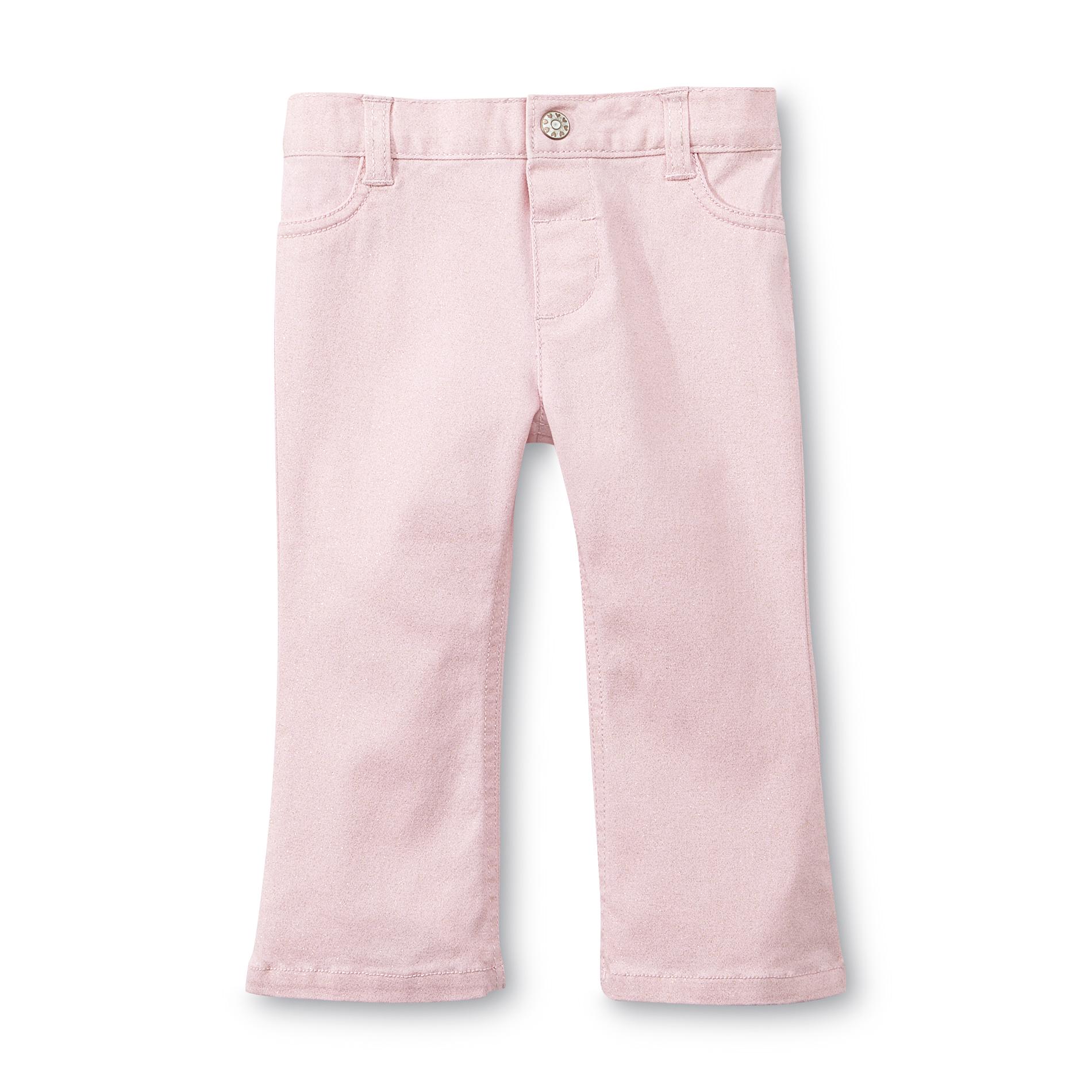 WonderKids Infant & Toddler Girl's Colored Denim Flare Jeans - Metallic