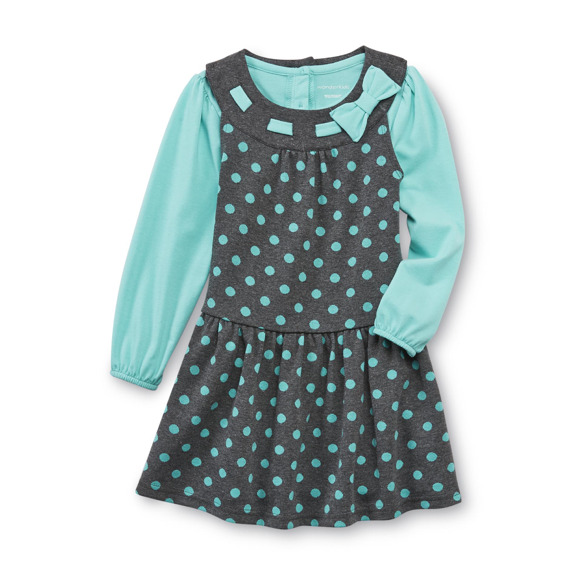WonderKids Toddler Girl's Top & Jumper Polka Dots