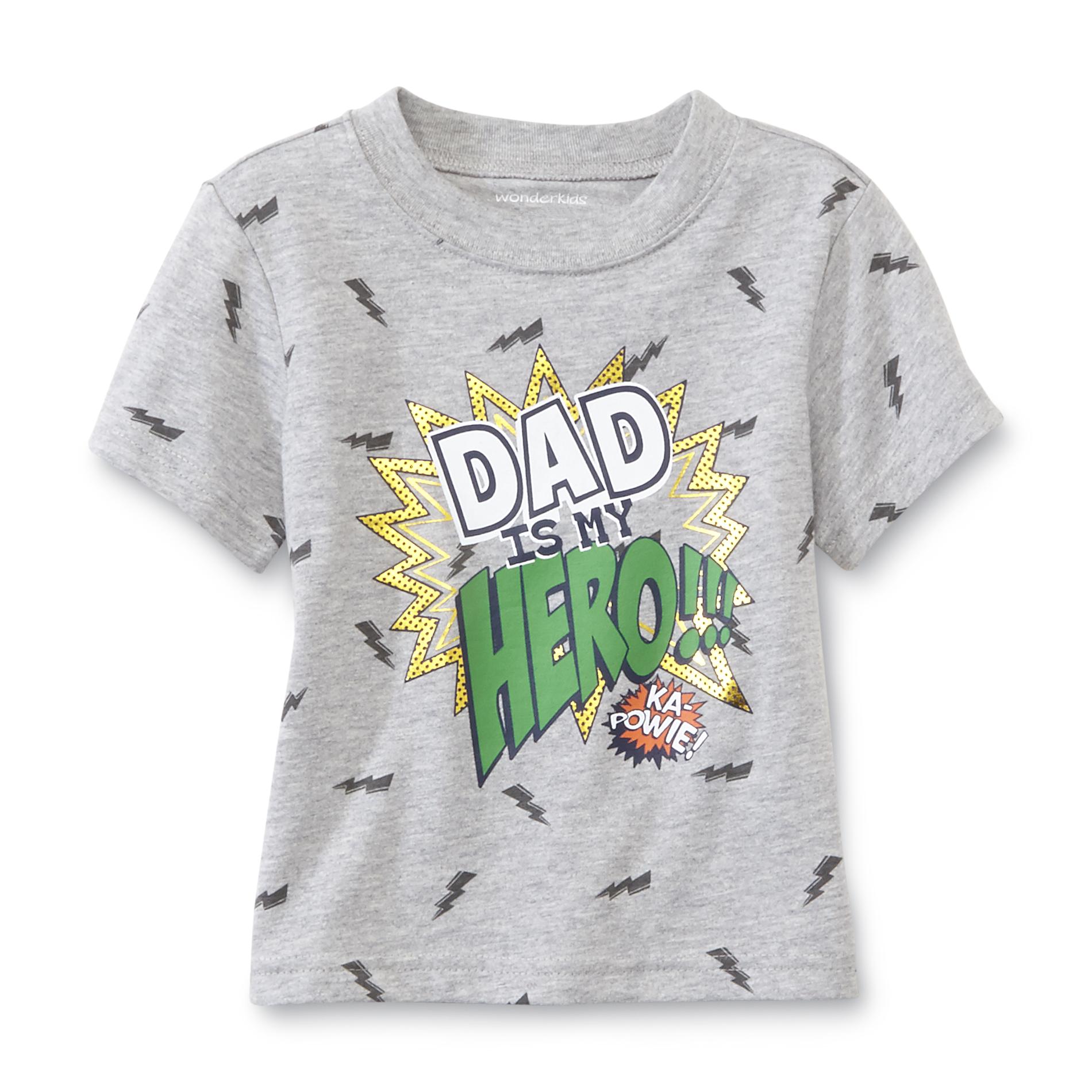 WonderKids Infant & Toddler Boy's Graphic T-Shirt - Dad Is My Hero
