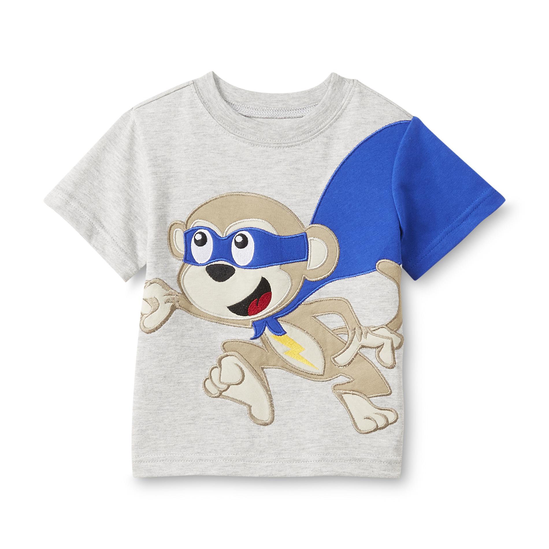 WonderKids Infant & Toddler Boy's Applique T-Shirt - Super Monkey
