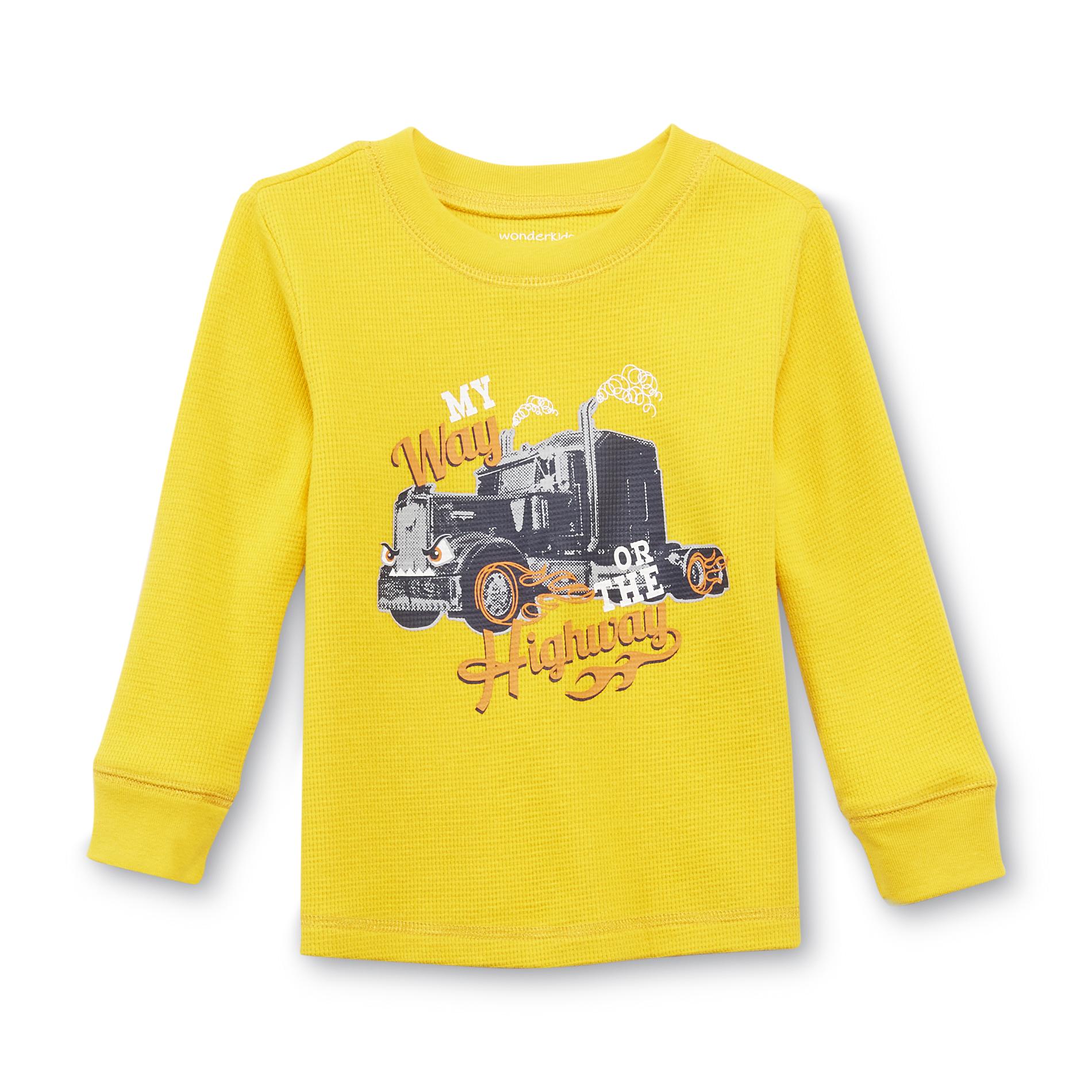 WonderKids Infant & Toddler Boy's Thermal Graphic T-Shirt - Monster Truck
