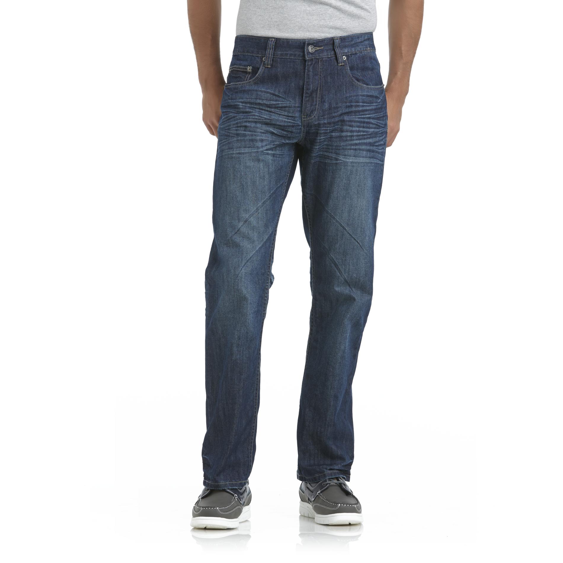 Jordan Craig Slim Vintage Joggers Men's Denim Pants Blue Size 29 best price
