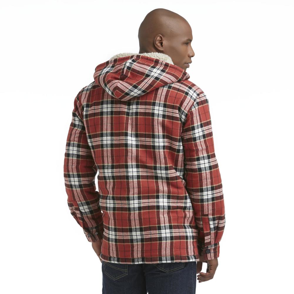 Northwest Territory Men's Hooded Flannel Shirt Jacket - Plaid