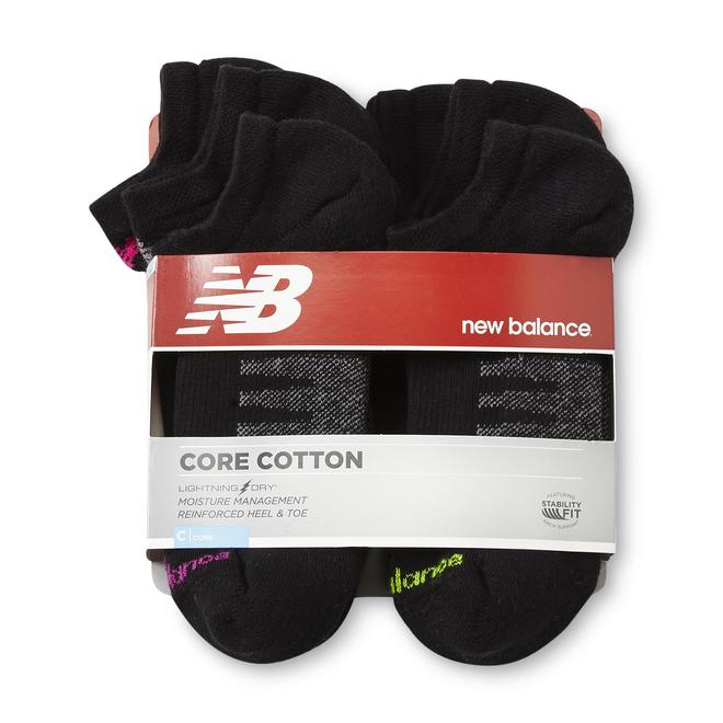 New Balance Women's 6Pairs Performance No Show Socks