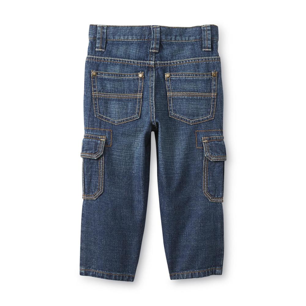 WonderKids Infant & Toddler Boy's Straight Leg Cargo Jeans