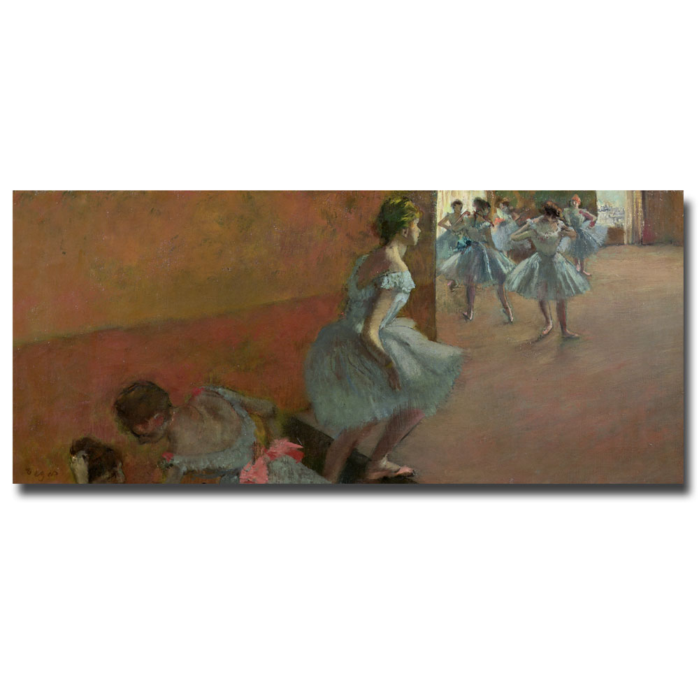 Trademark Global Edgar Degas 'Dancers Ascending a Staircase  1886' Canvas