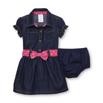 WonderKids Infant & Toddler Girl's Denim Dress