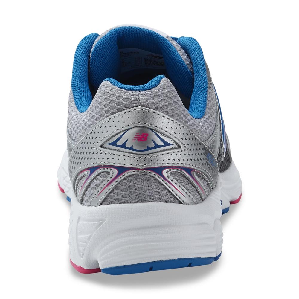 New Balance Women's 450 v3 Silver/Blue Running Shoe