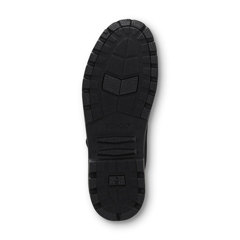 Bongo Women's Trooper Black High-Top Bump-Toe Sneaker