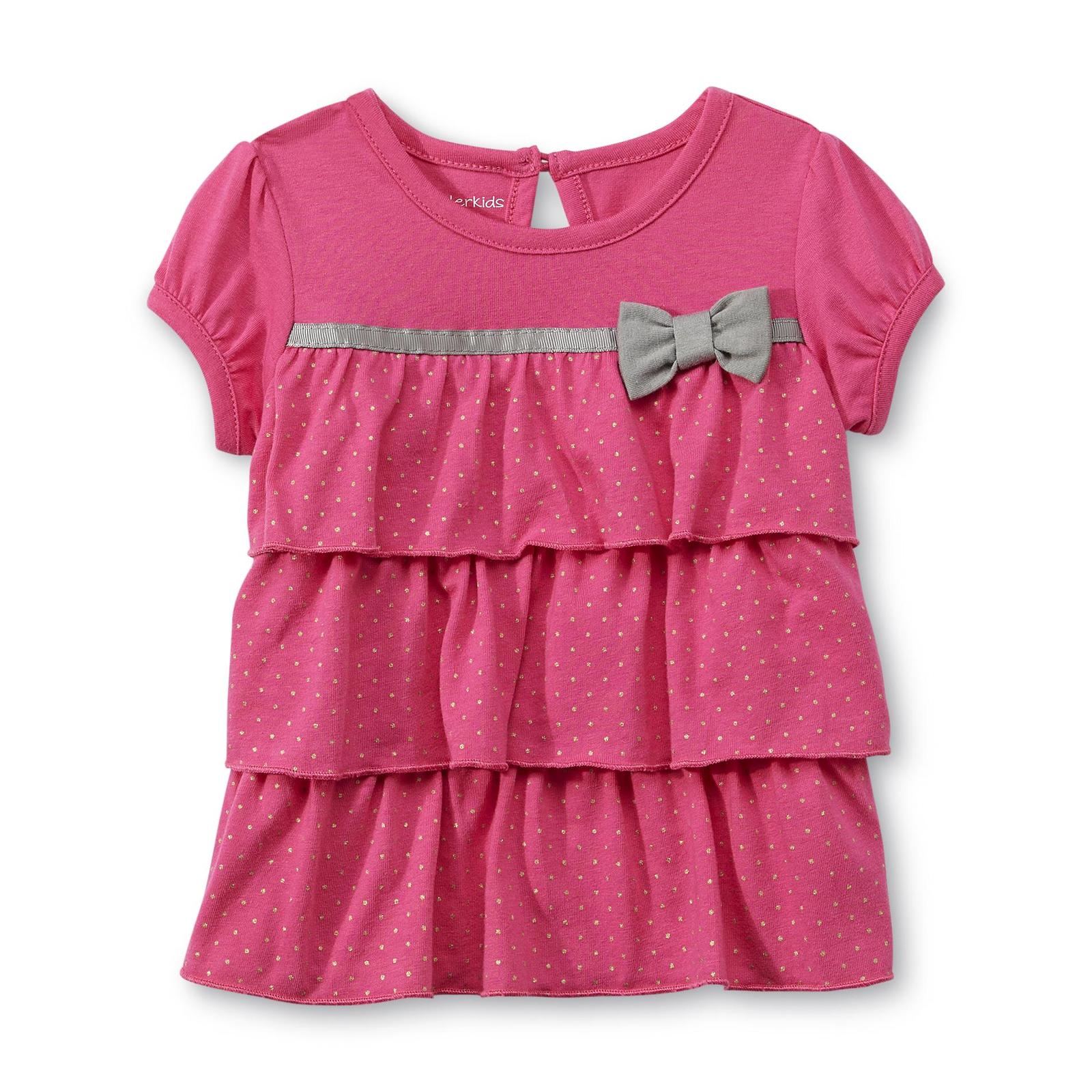 WonderKids Infant & Toddler Girl's Tiered Top - Dots