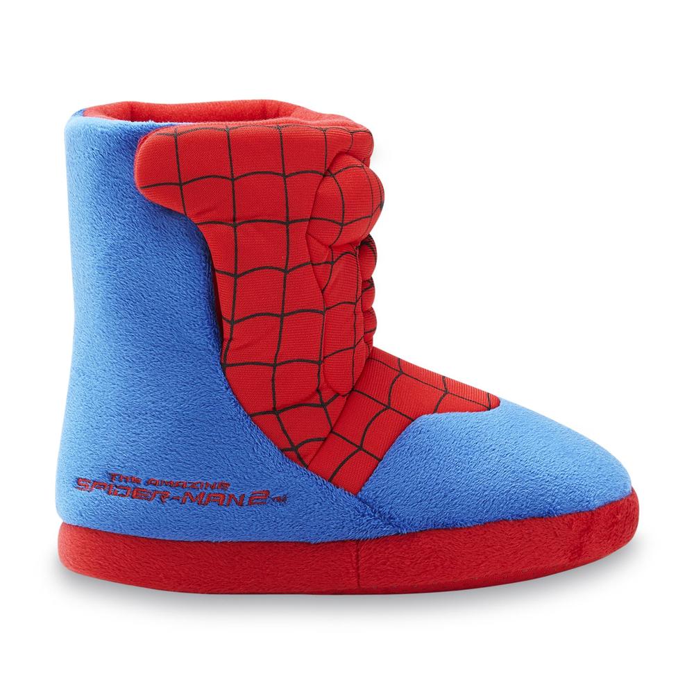 Marvel The Amazing Spider-Man 2 Boy's Blue/Red Slipper Boot