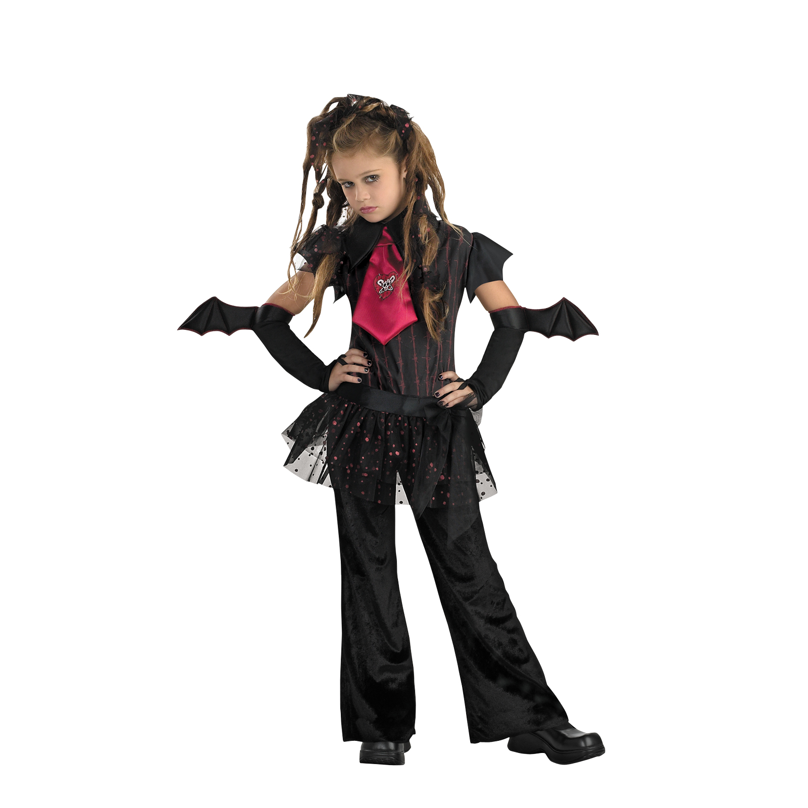 Girls Bat Chick Halloween Costume