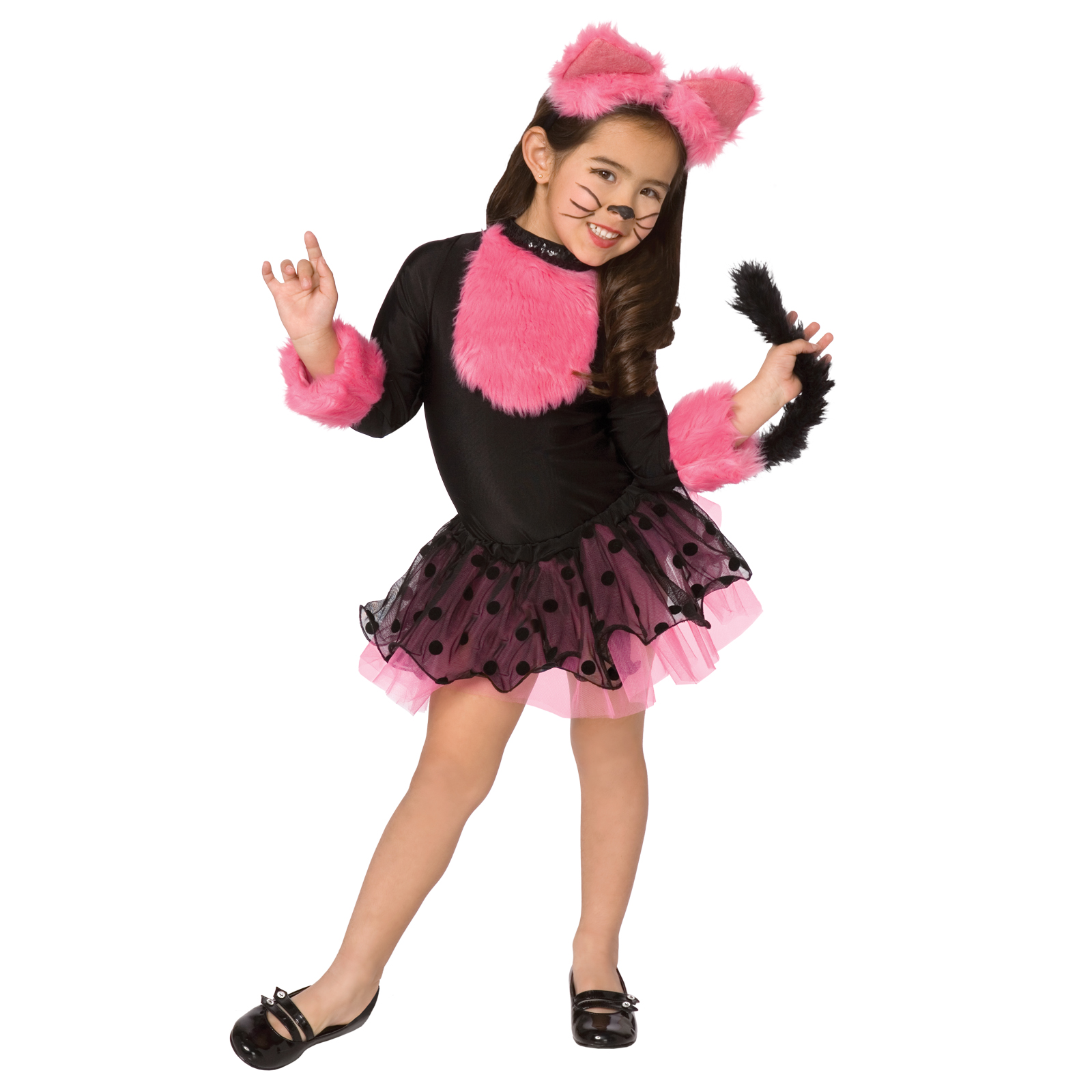 Girls Cutie Cat Halloween Costume