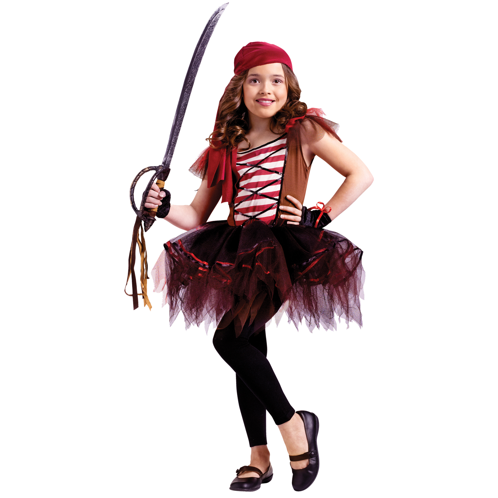 Girls Batarina Pirate Halloween Costume