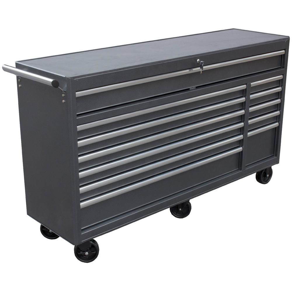 WEN 66 in. 12-Drawer Roll Away Tool Cabinet