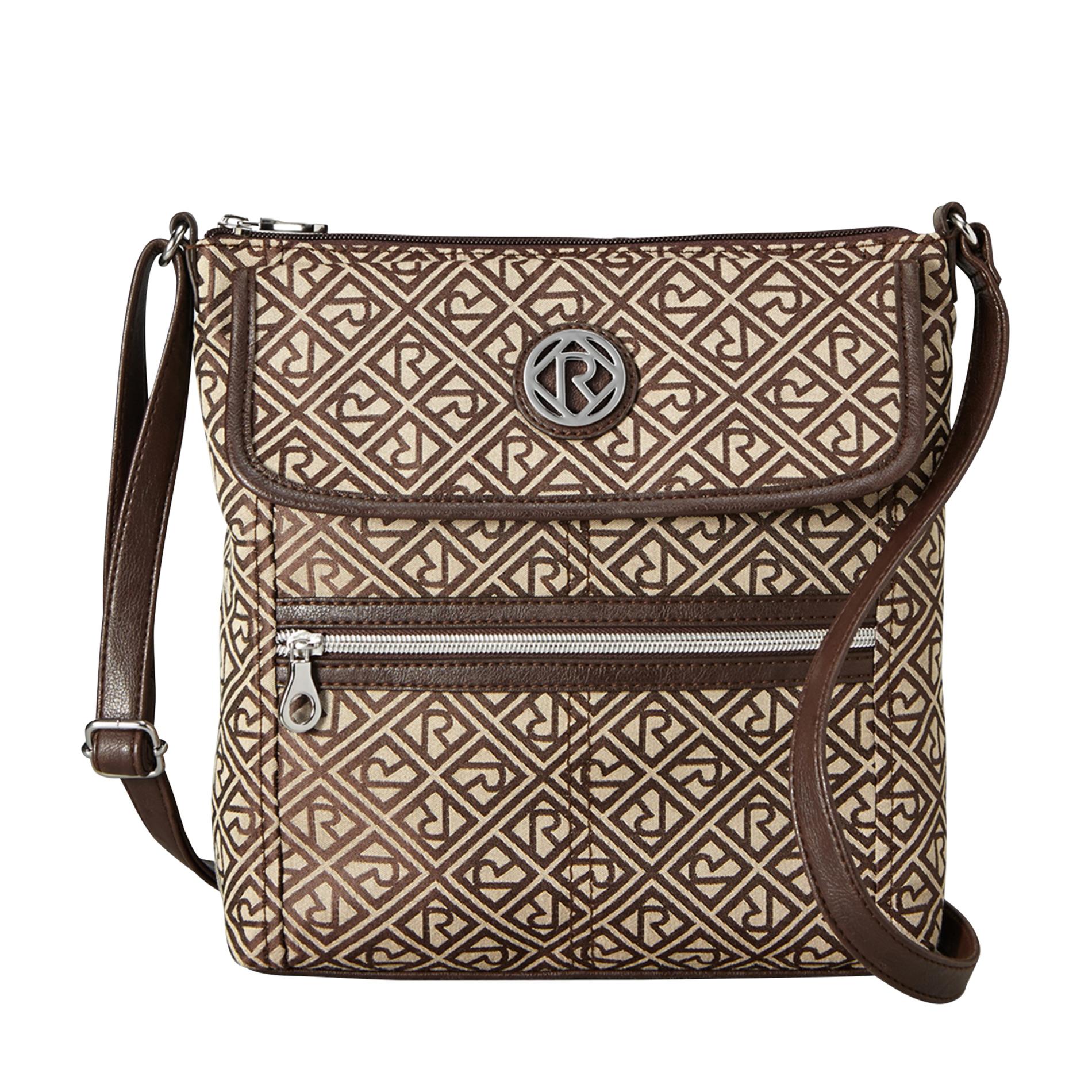 Relic Women's Erica Crossbody Purse Signature Print