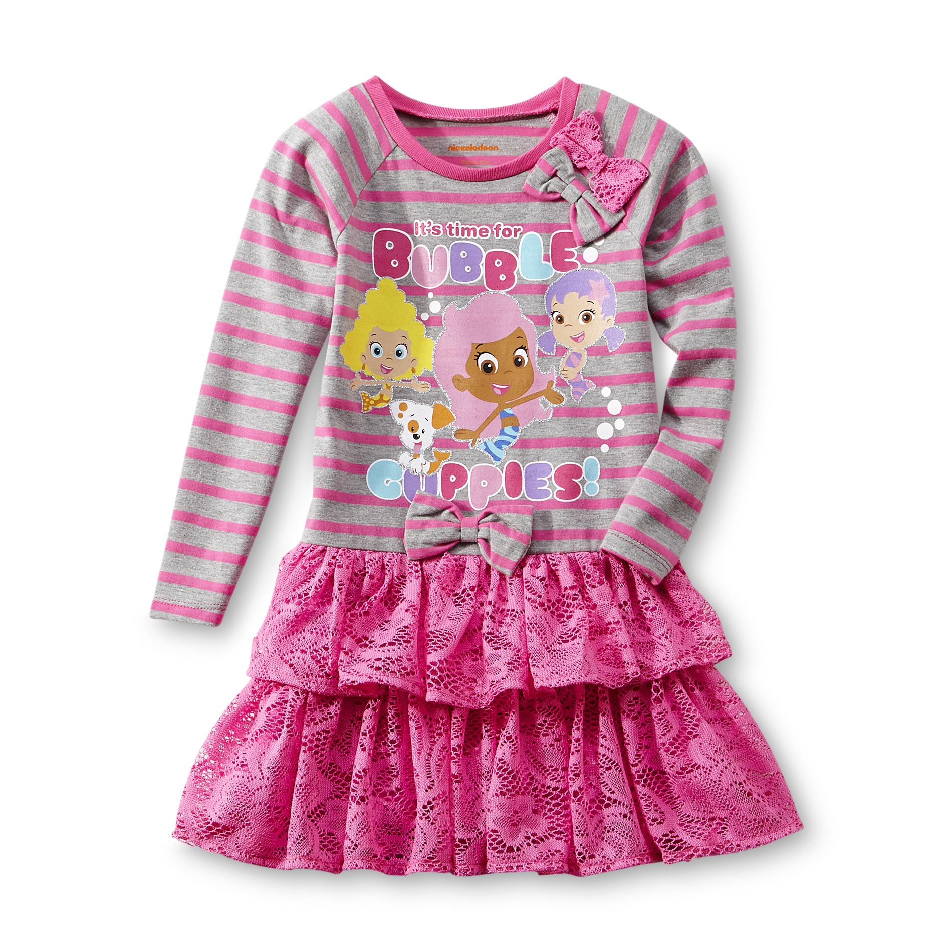 Nickelodeon Bubble Guppies Toddler Girl's Casual Dress