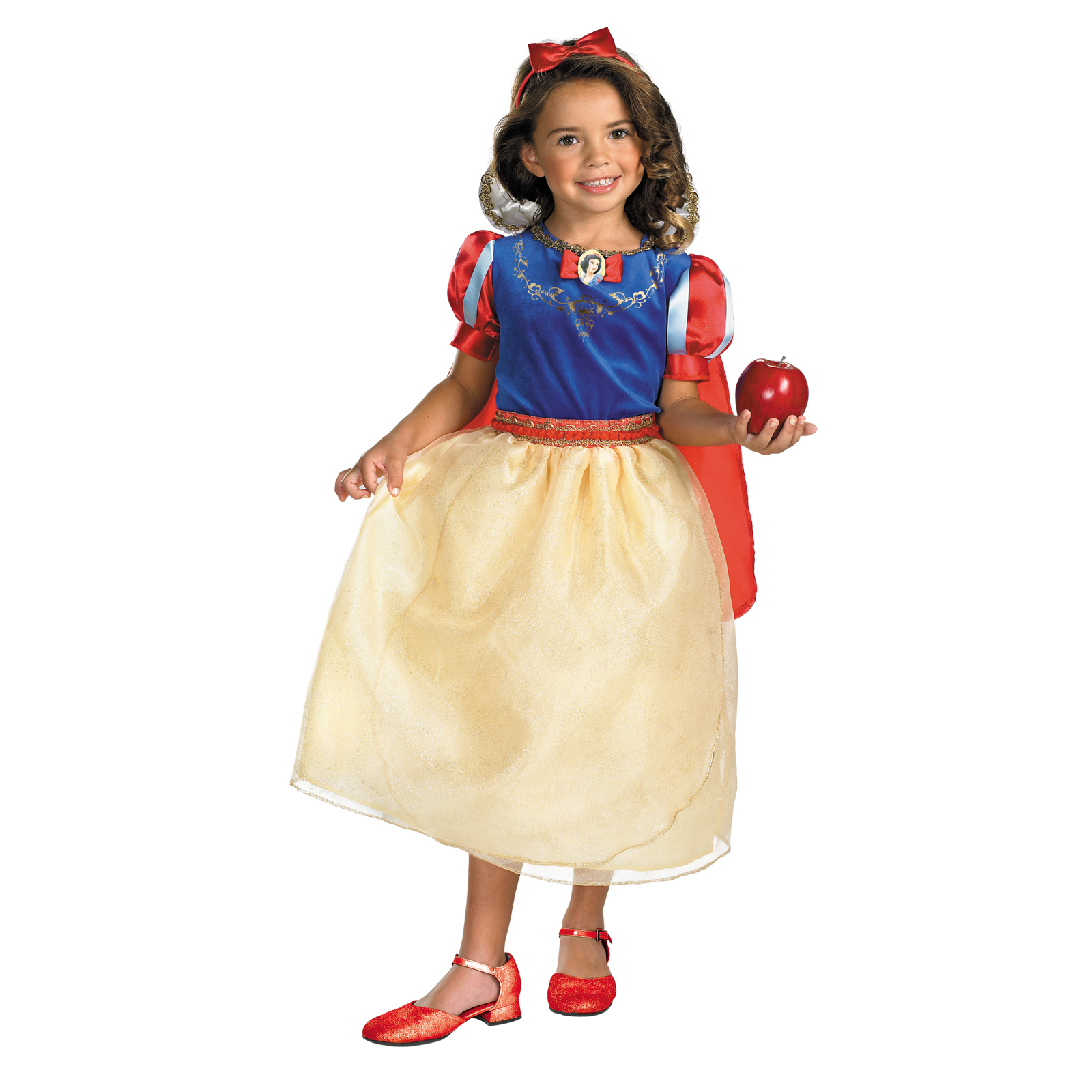 Girls Snow White Deluxe Halloween Costume